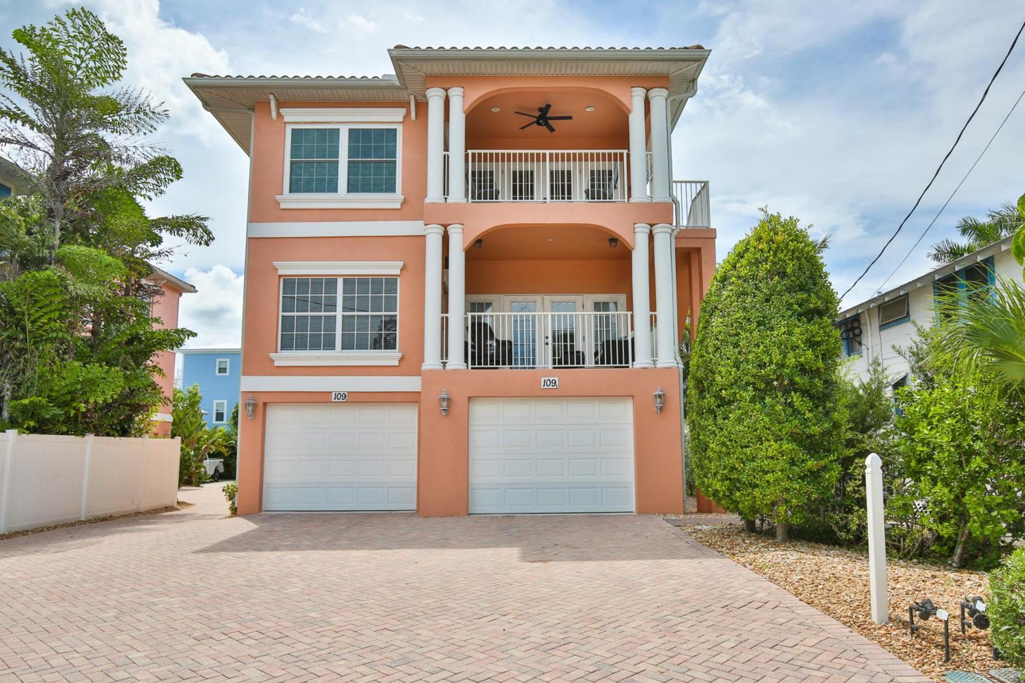 Hibiscus Hideaway B - Top Floor Unit Bradenton Beach Dış mekan fotoğraf